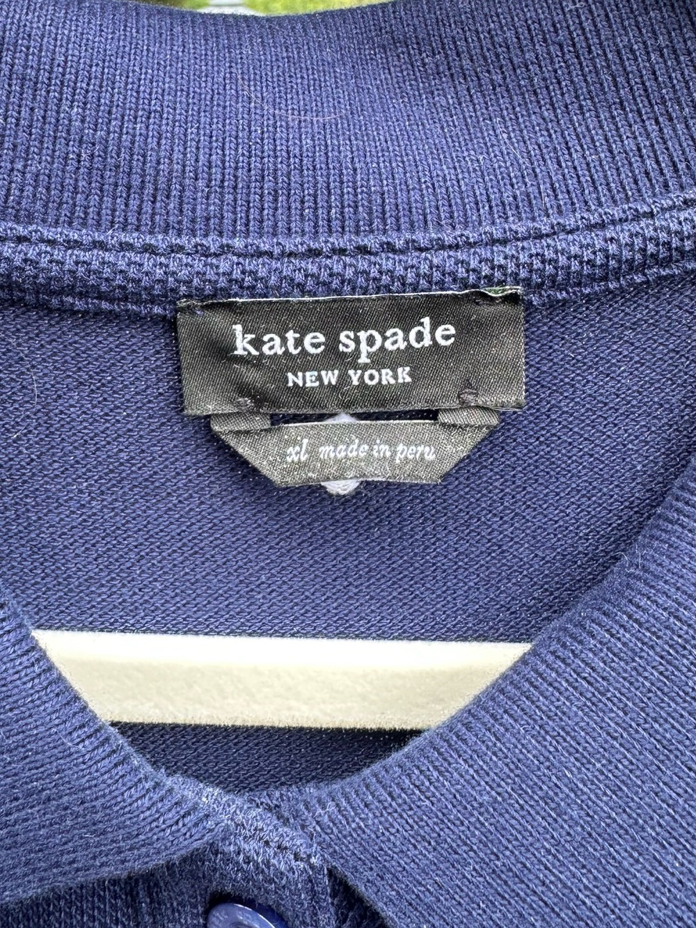 KATE SPADE POLO RUFFLE DRESS (Size XL) - Picture 4 of 6